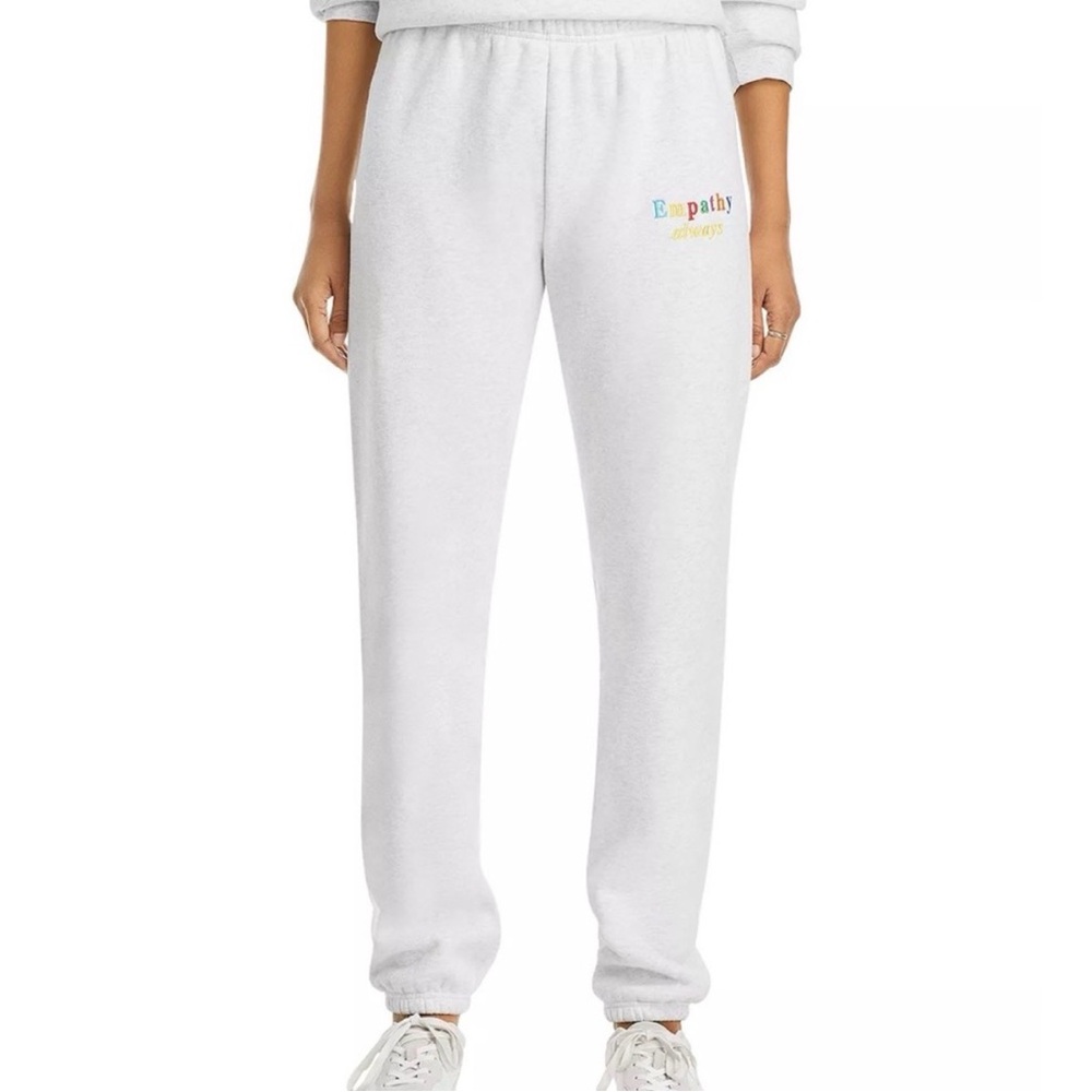 NWT The Mayfair Group Empathy Embroidered Sweatpants